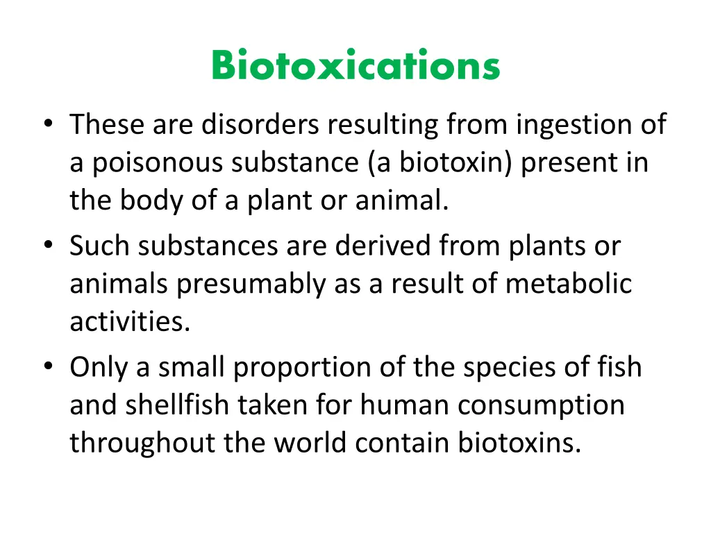 biotoxications