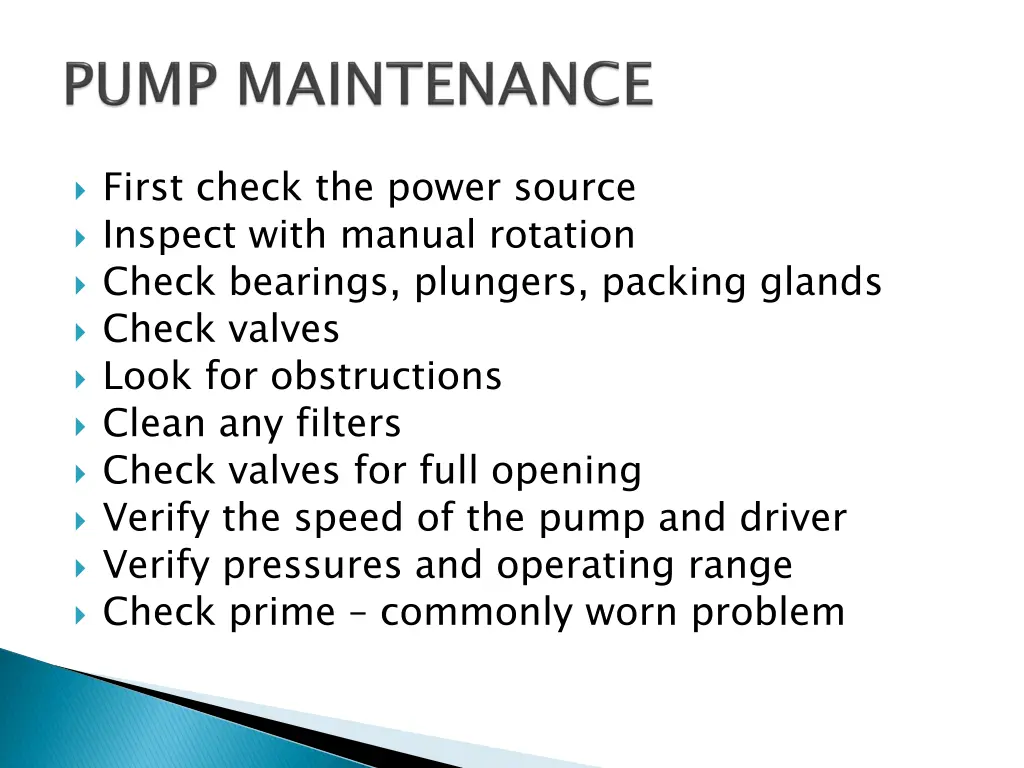 first check the power source inspect with manual