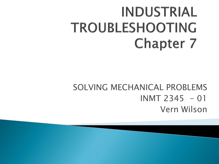 solving mechanical problems