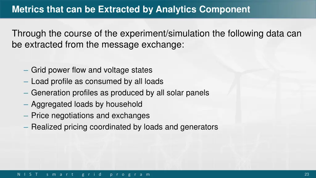 metrics that can be extracted by analytics