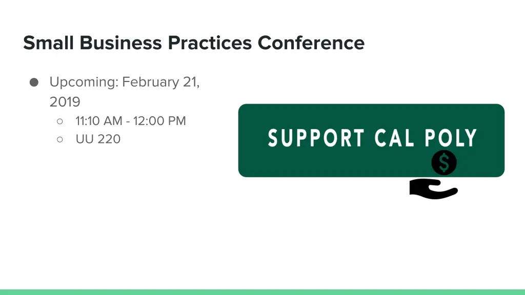 small business practices conference