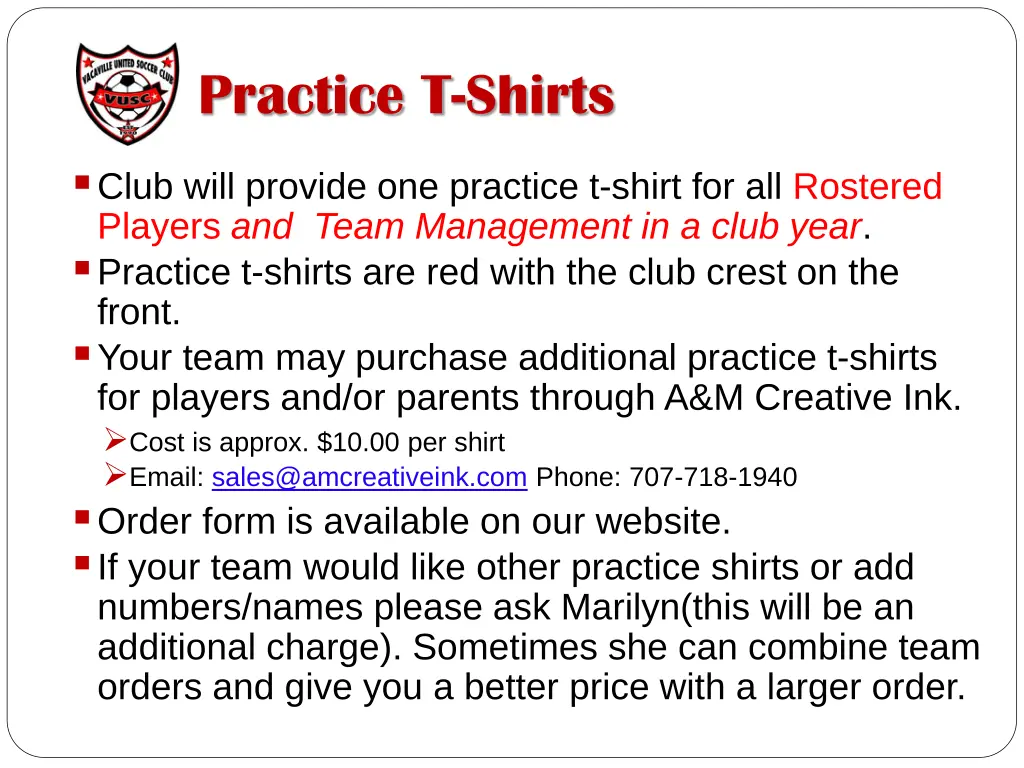 practice t shirts