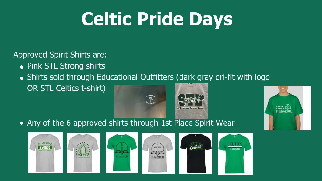 celtic pride days 1