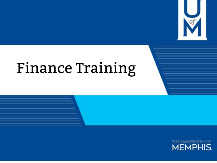 finance training