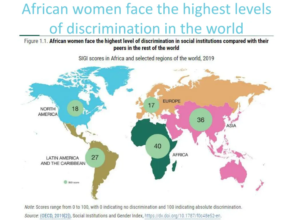 african women face the highest levels