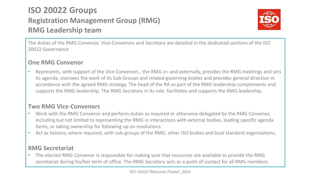 iso 20022 groups registration management group