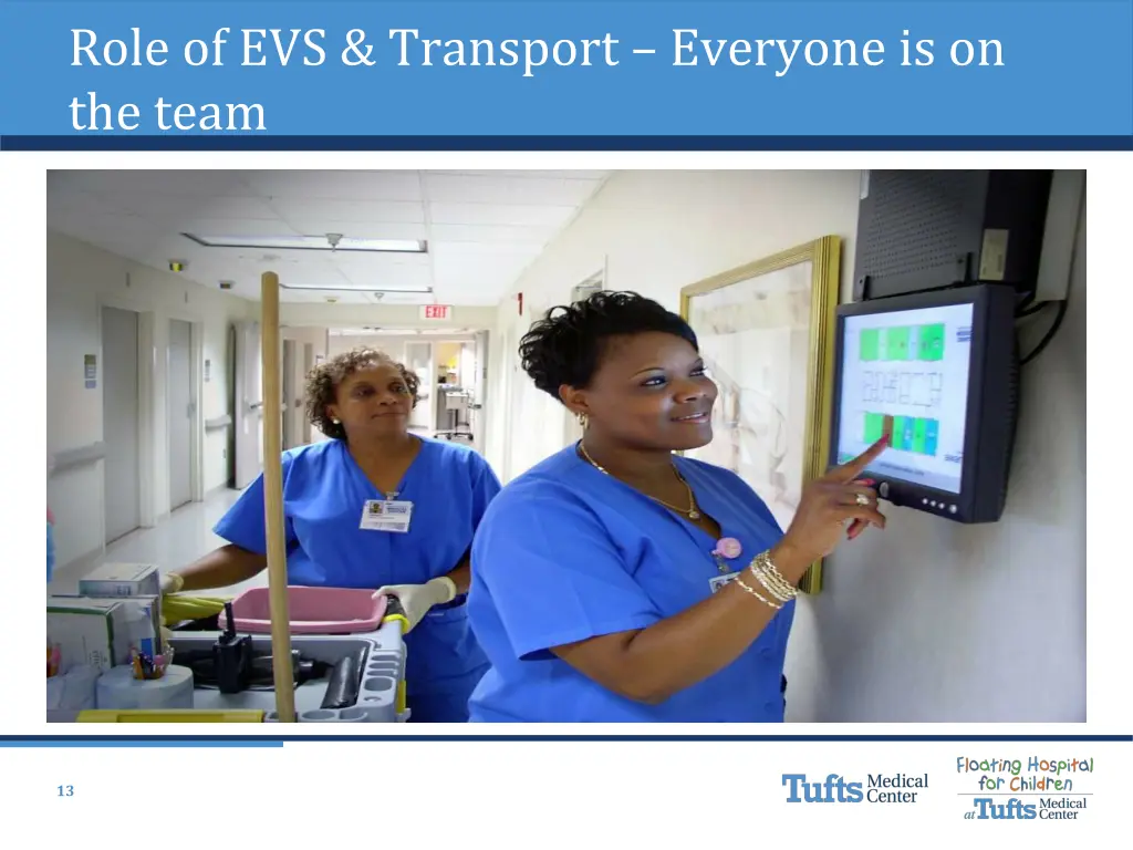 role of evs transport everyone is on the team