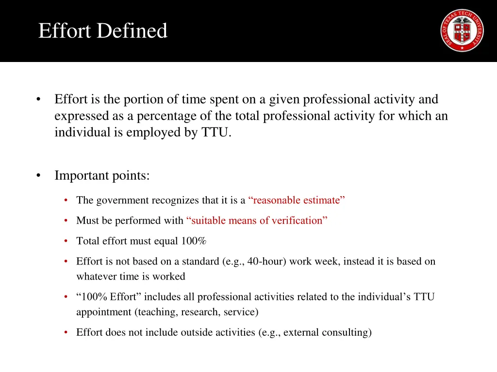 effort defined