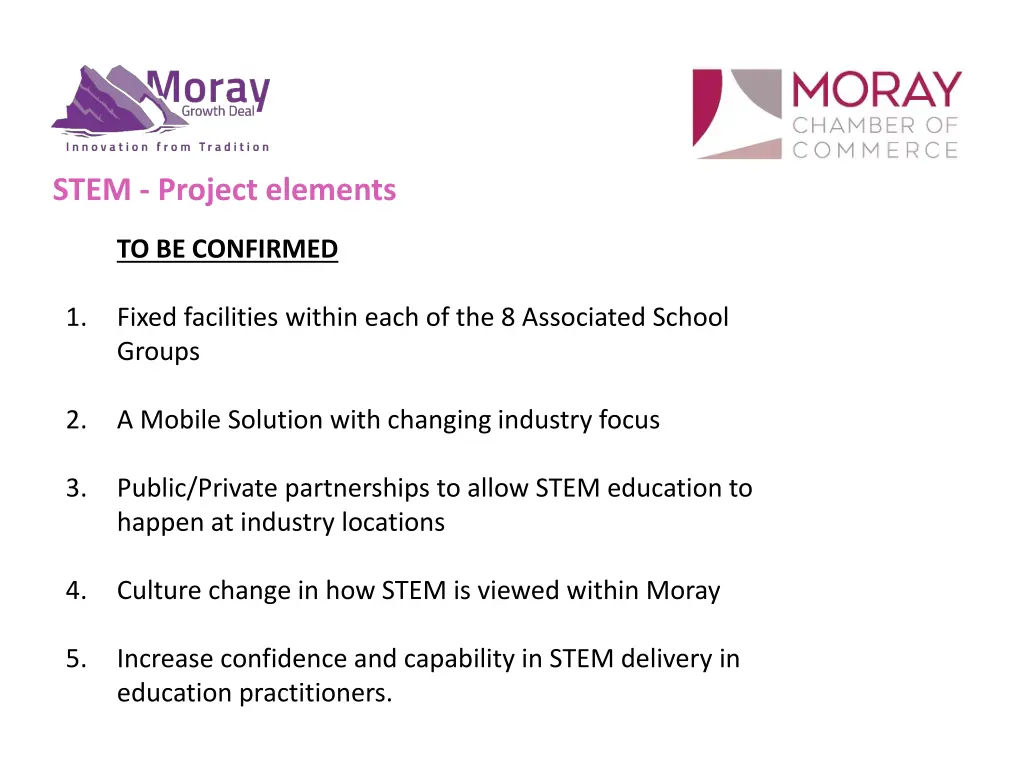 stem project elements