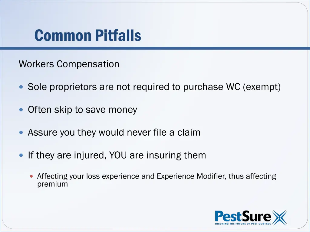 common pitfalls 1