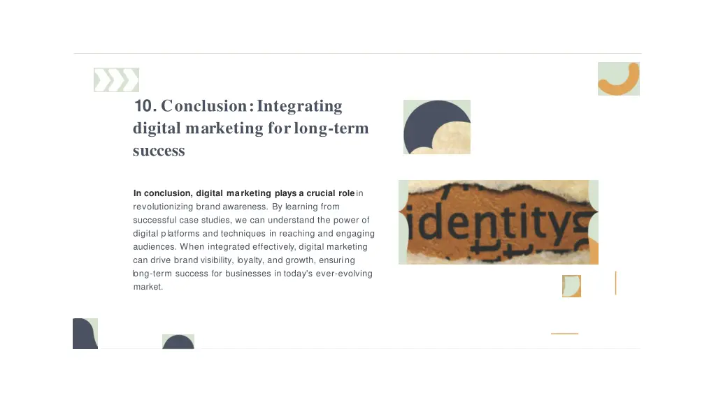 10 conclusion integrating digital marketing