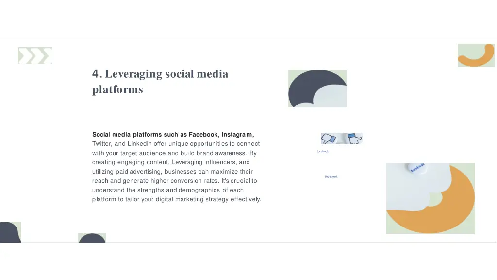 4 leveraging social media platforms