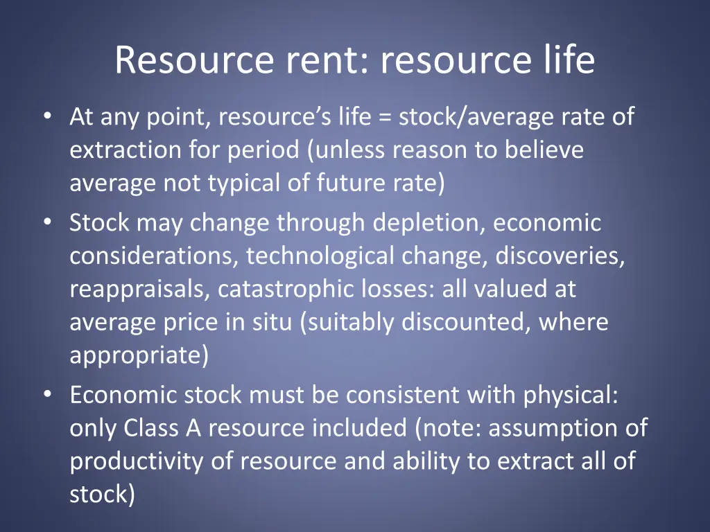 resource rent resource life