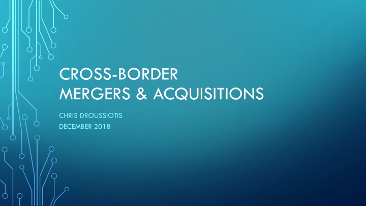 cross border mergers acquisitions