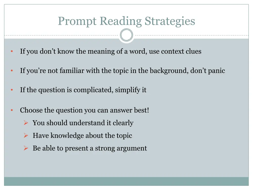 prompt reading strategies 2