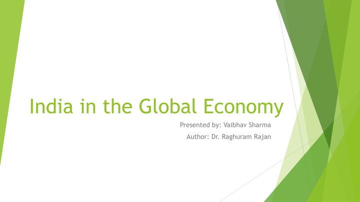 india in the global economy