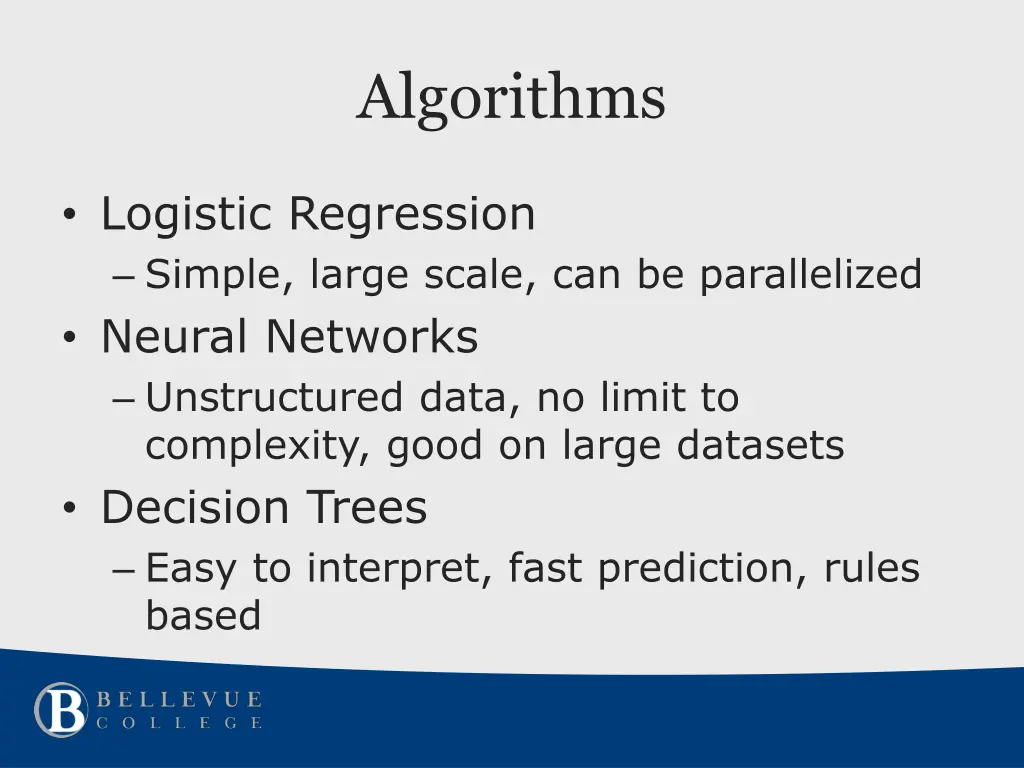 algorithms