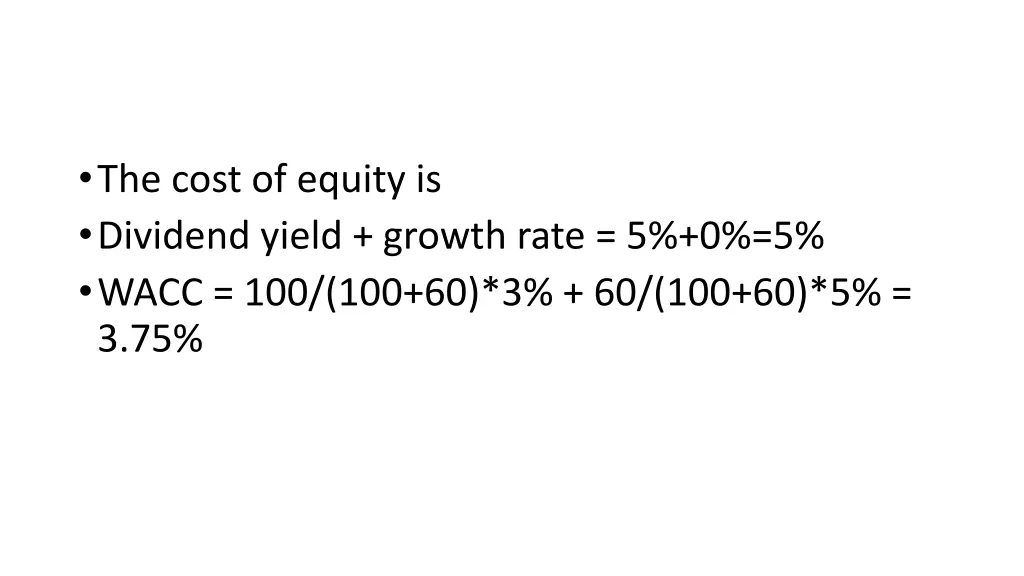 the cost of equity is dividend yield growth rate