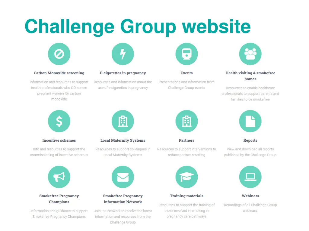 challenge group website