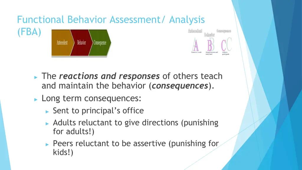 functional behavior assessment analysis fba 4