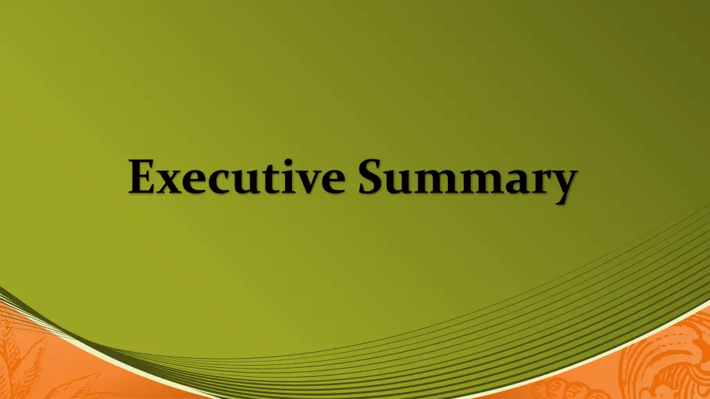 executive summary