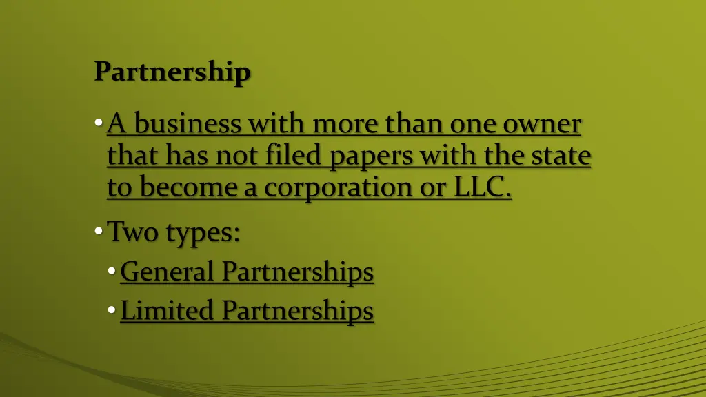 partnership