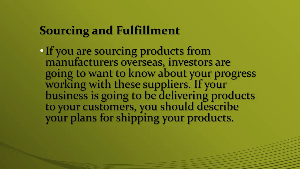 sourcing and fulfillment 1