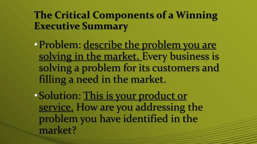 the critical components of a winning executive 1