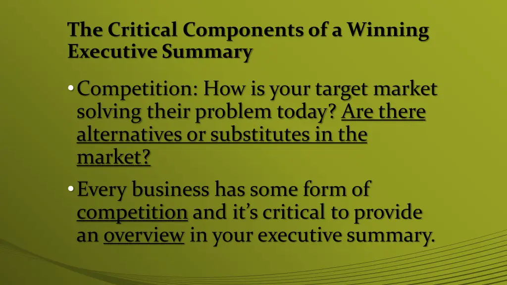 the critical components of a winning executive 3