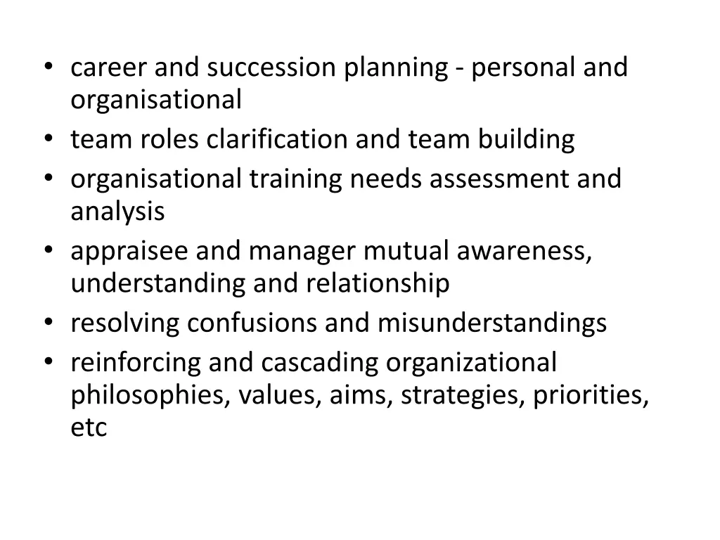 career and succession planning personal