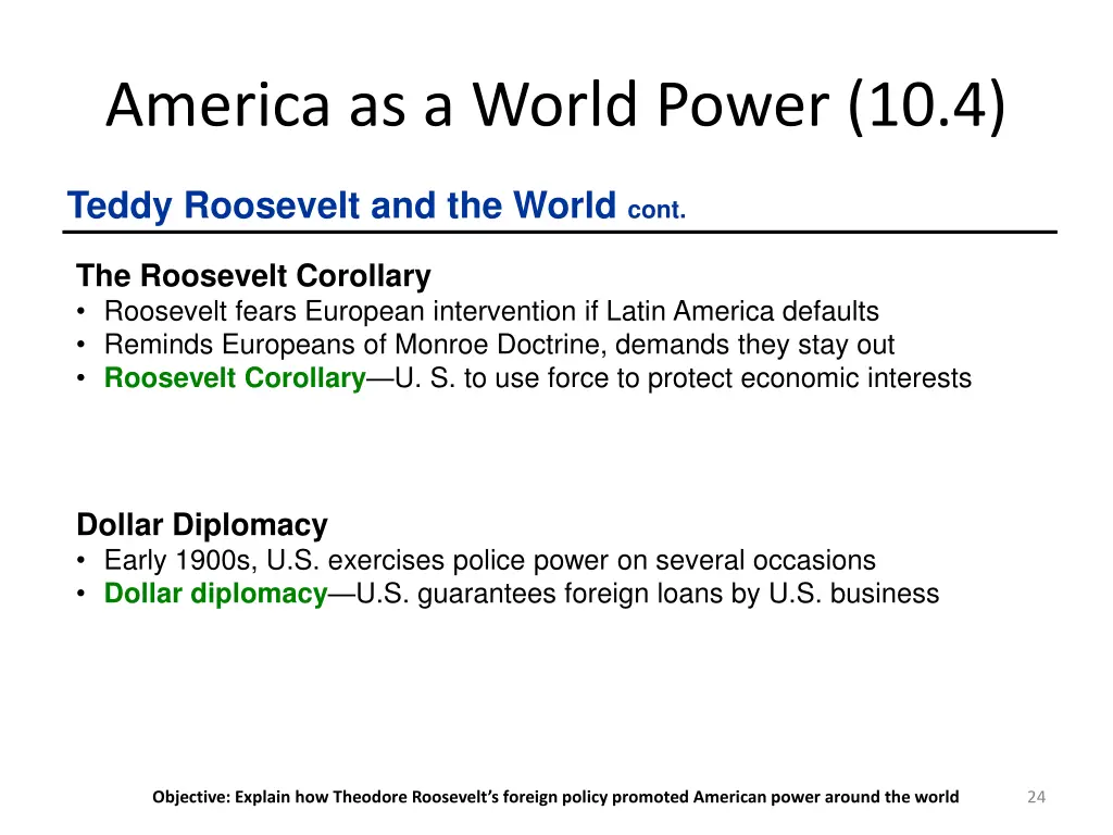 america as a world power 10 4 3