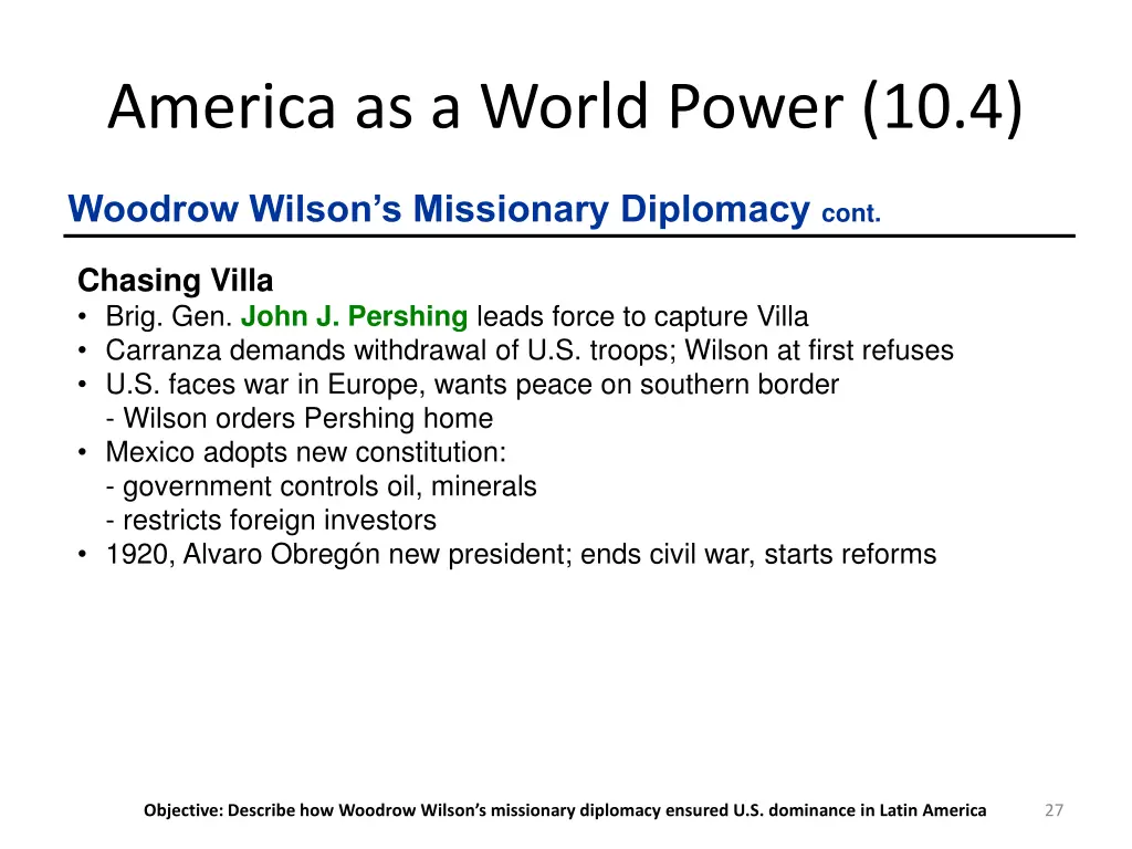 america as a world power 10 4 6