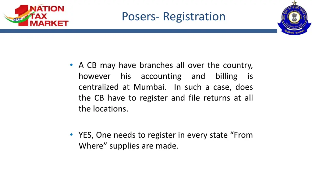 posers registration