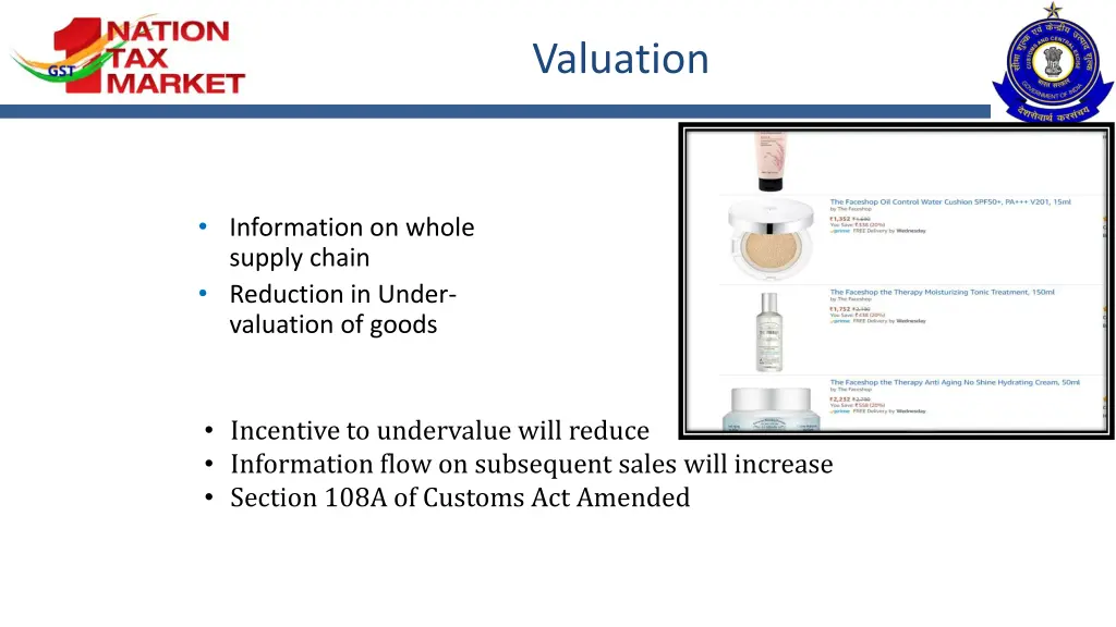 valuation