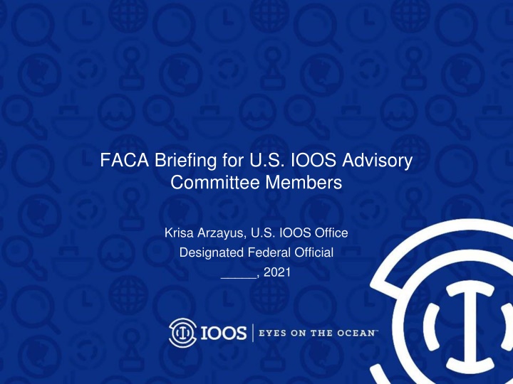 faca briefing for u s ioos advisory committee