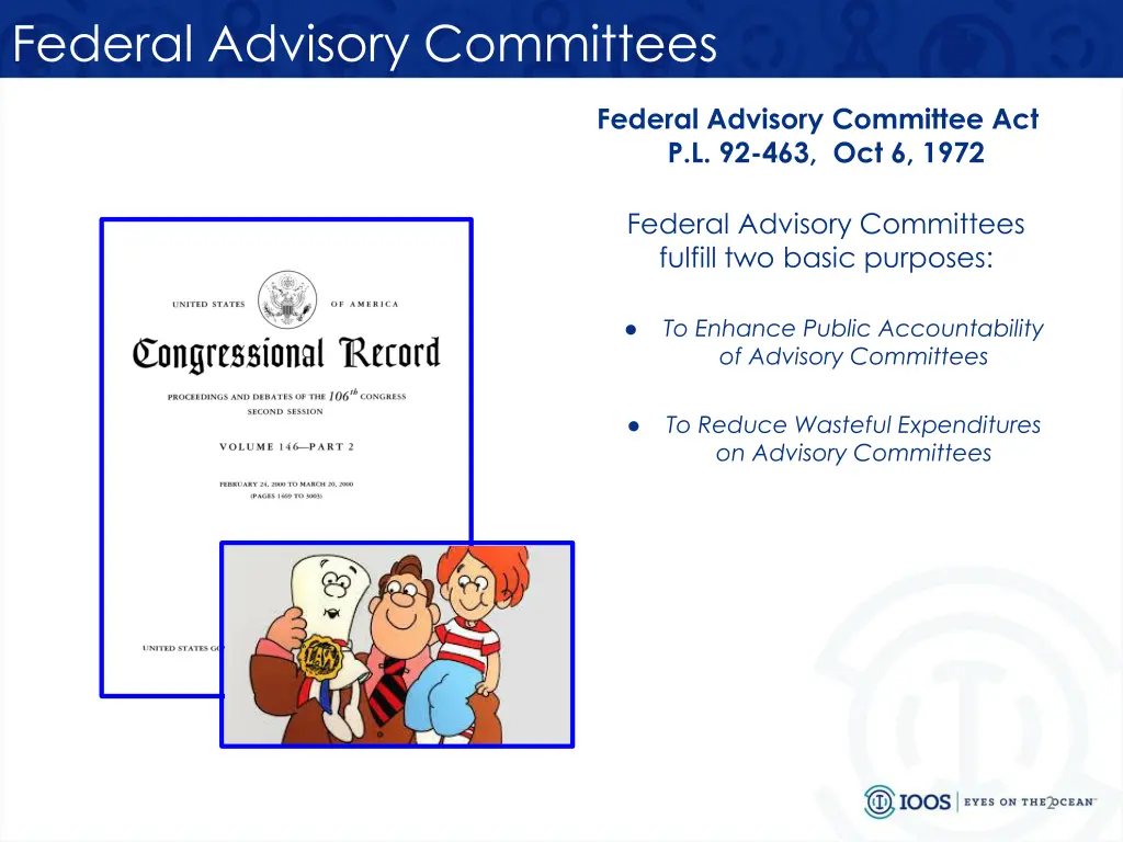 federal advisory committees