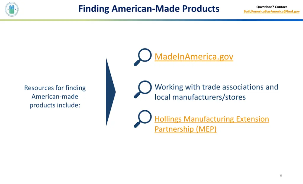 finding american made products