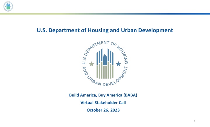 u s department of housing and urban development