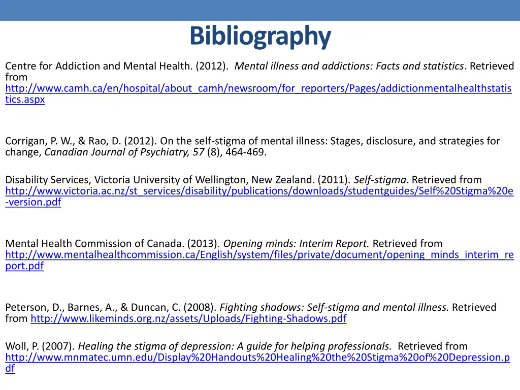 bibliography