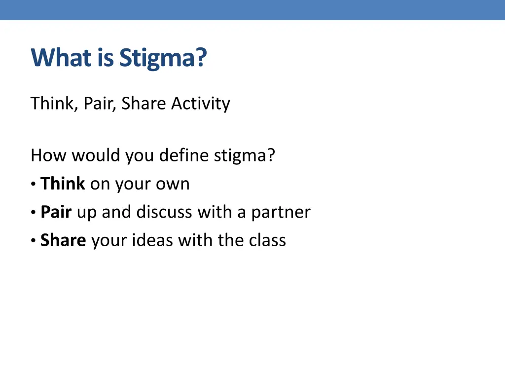 what is stigma