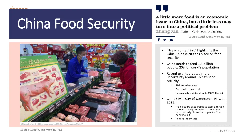 china food security china food security