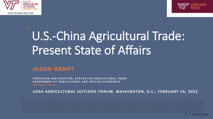 u s u s china agricultural trade china