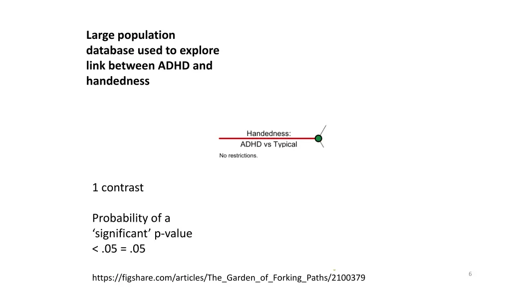 large population database used to explore link