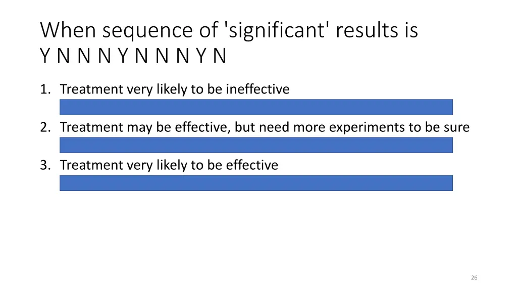 when sequence of significant results 1