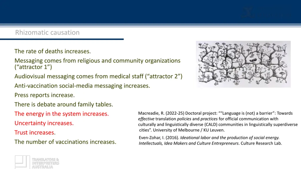 rhizomatic causation