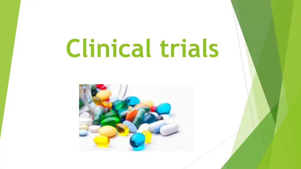 clinical trials