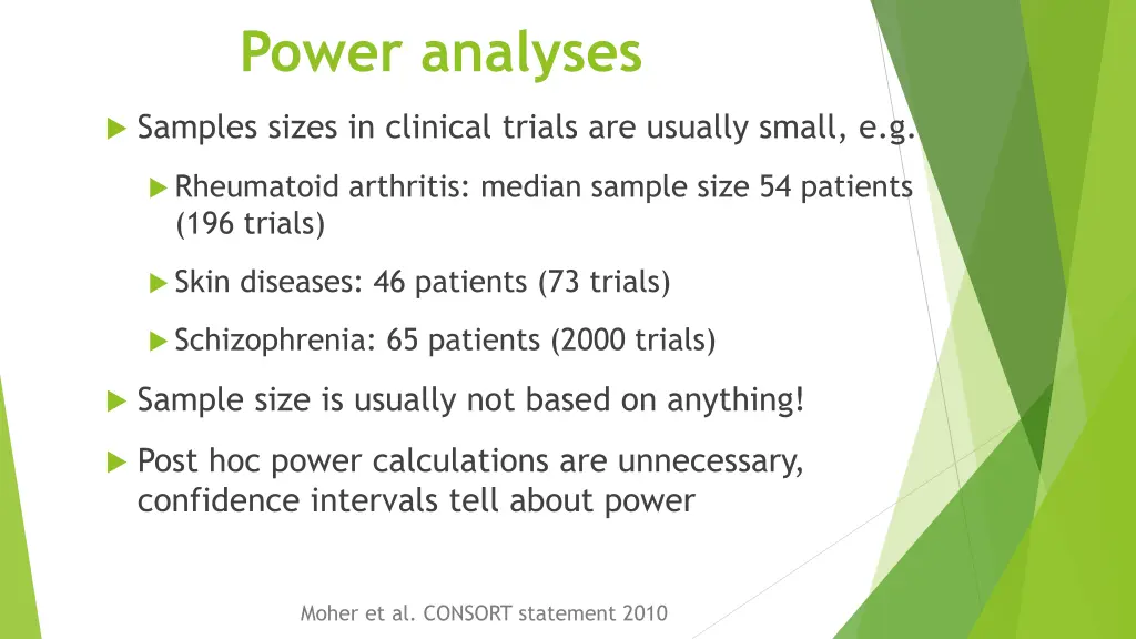 power analyses 1