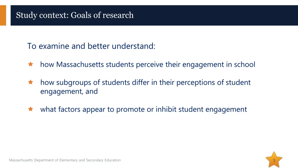 study context goals of research