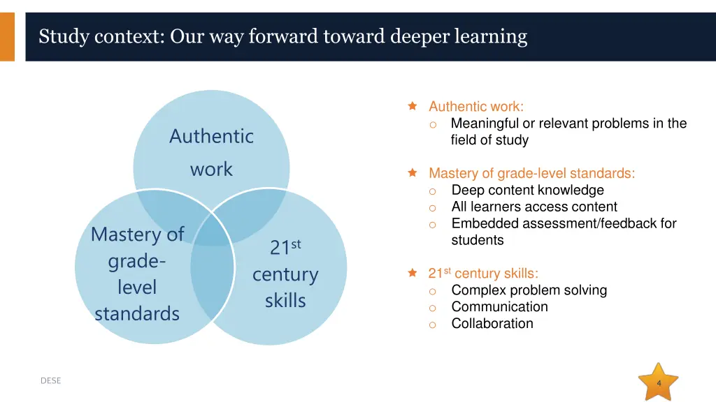 study context our way forward toward deeper