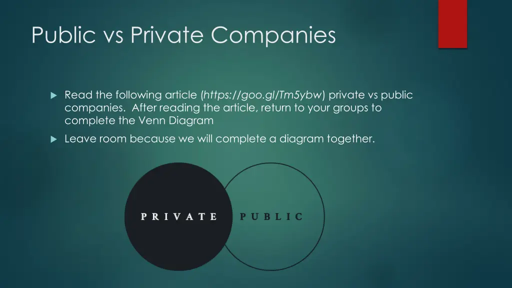 public vs private companies